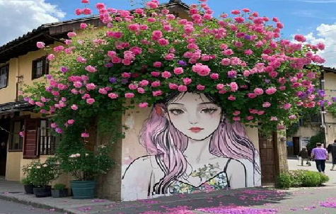 老河口怎么设计网红打卡墙绘