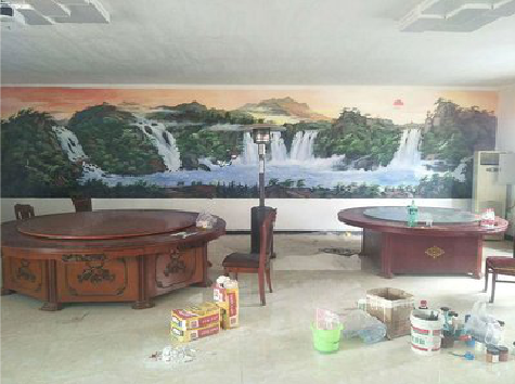 老河口墙绘-写实风景