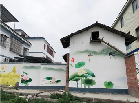 老河口室外墙绘-从选材到保养。