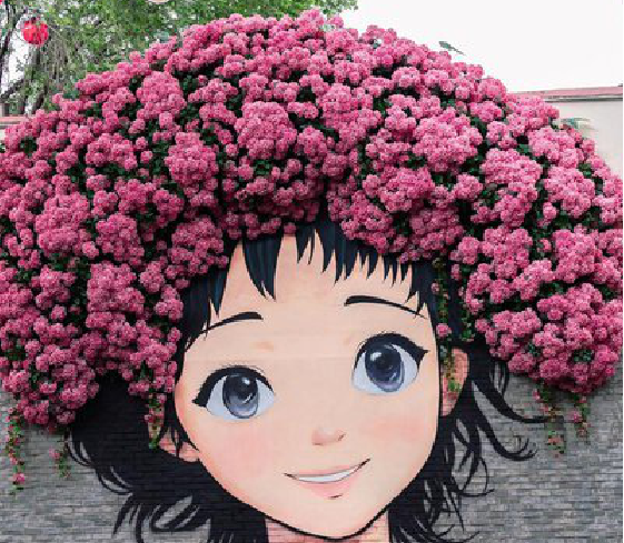 老河口墙体彩绘-网红墙打卡