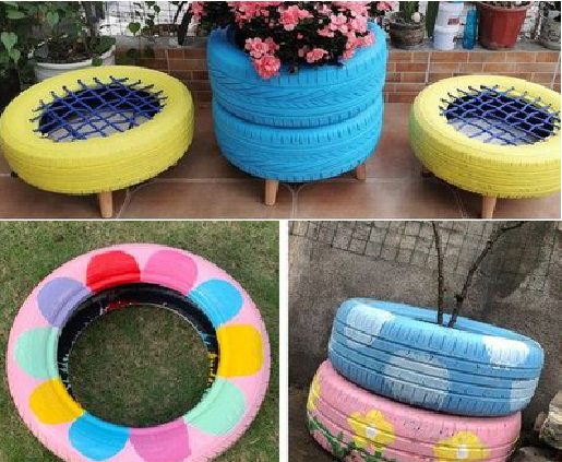 老河口墙体彩绘-变废为宝