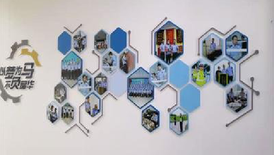 老河口文化墙最常见的做法。