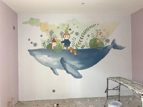 老河口手绘墙的特点及优势。